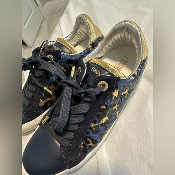 Zadig & Voltaire Leo low leopard sneaker - Picture 4 of 6